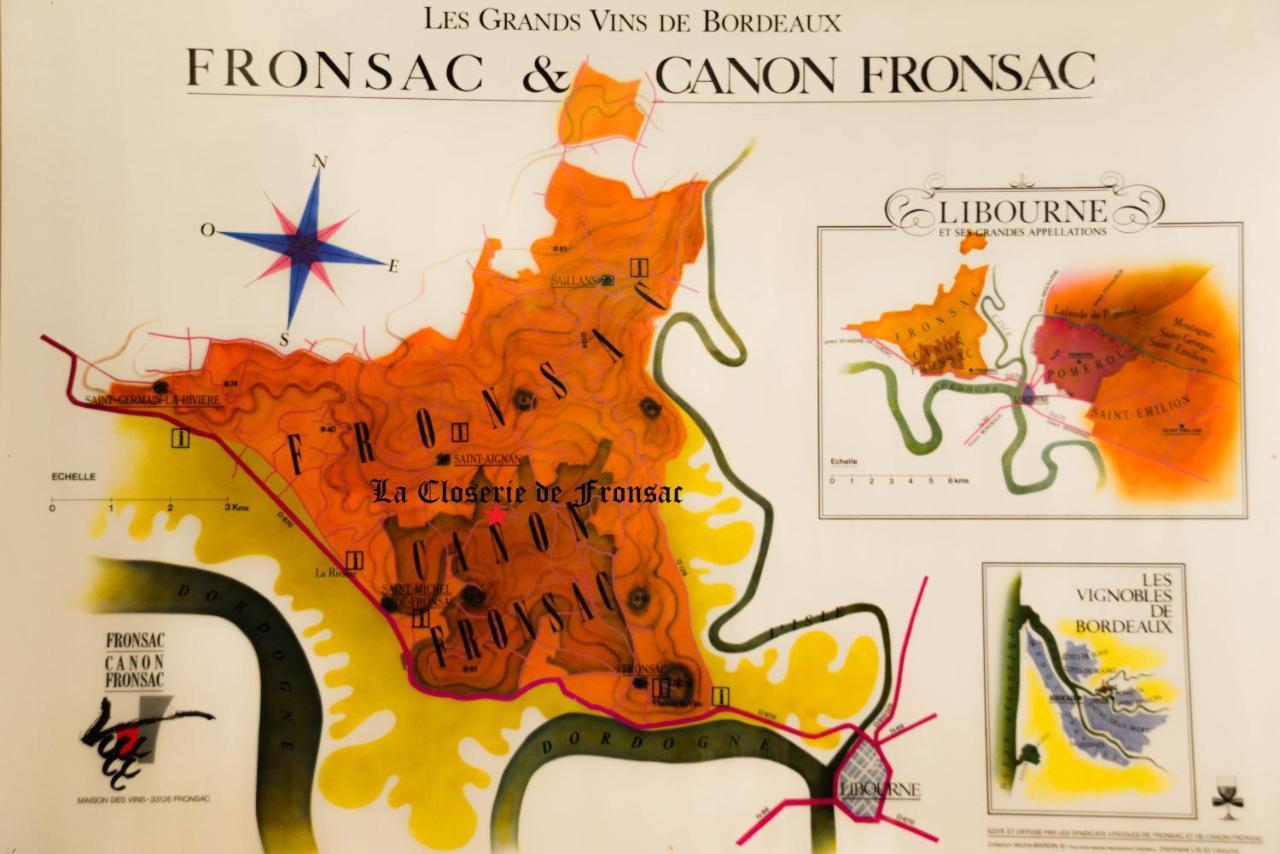 La Closerie De Fronsac Saint-Michel-de-Fronsac Екстериор снимка